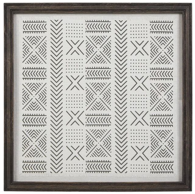 Signature Design by Ashley® Jonthrone Black/White Wall Art-0