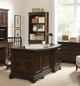 Aspenhome® Essex Molasses Brown 66" Curved Executive Desk-2