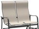 Homecrest™ Outdoor Living Customizable Holly Hill Aluminum/Fabric Outdoor Sling High Back Loveseat Glider-1