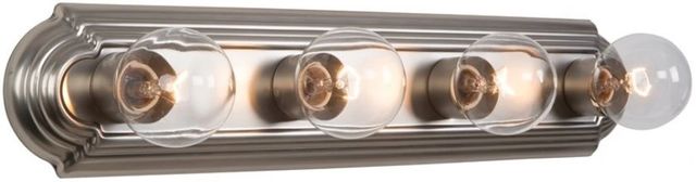 YHD Satin Nickel 4-Light Bathroom Vanity Lighting-0