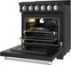 Thor Kitchen Gordon Ramsay Collection 30" Black Pro Style Gas Range with Precision Knob Control and Stainless Steel Trim-4