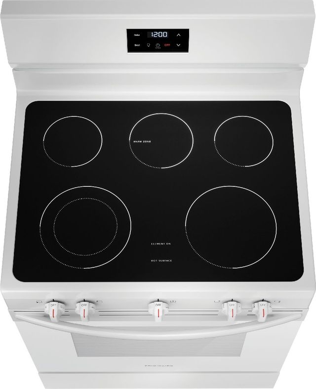 Frigidaire® 30" White Freestanding Electric Range-3