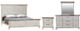 Steve Silver Co. Bear Creek 4-Piece White Smoke Queen Bedroom Set-0