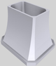 Vent-A-Hood® Designer Series 36" White Island Range Hood-3