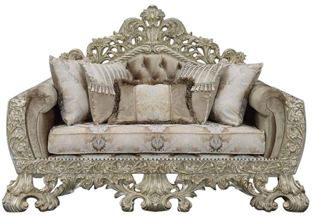 ACME Furniture Sorina Antique Gold Loveseat-1