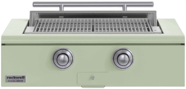Caliber™ Rockwell 2-Burner Sage Built-In Liquid Propane Grill with Stainless Steel Hardware-0