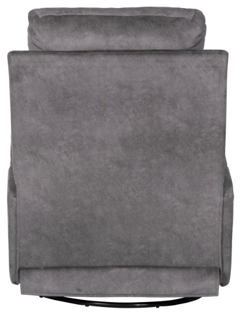 Catnapper® Niles Graphite Swivel Glider Recliner-2