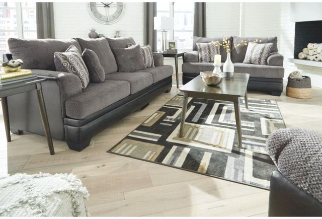 Signature Design by Ashley® Millingar Smoke Sofa-3