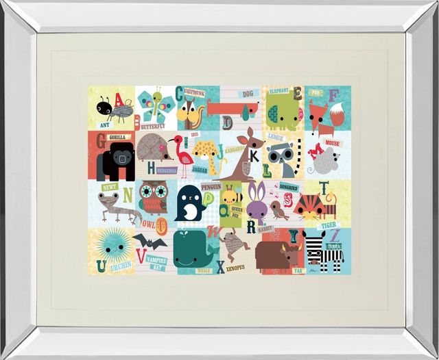 Classy Living Julian Phillips Animal Abc 40"W Wall Art-0