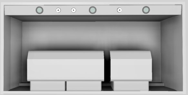Vent-A-Hood® Designer Series 48" Stainless Steel Wall Mounted Range Hood-3