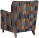 Uttermost® Lainey Rust/Sapphire/Spa Blue Upholstered Armchair-5