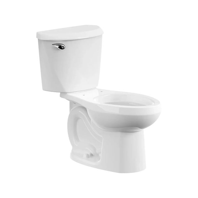 American Standard Colony® White 3 Two-Piece Standard Height Elongated Toilet Less Seat 1.28 gpf/4.8 Lpf-0