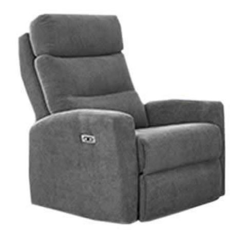 Elran Brenna Gray Swivel Rocker Recliner | Maison Bureau Et Bureau Inc ...