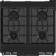 Thor Kitchen® Gordon Ramsay Series 30" Matte Black Pro Style Gas Range-1