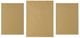 A & B Home 3-Piece Gold/White Floral Wall Art Set-5