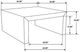 Coaster® Odilia Auburn Coffee Table-4