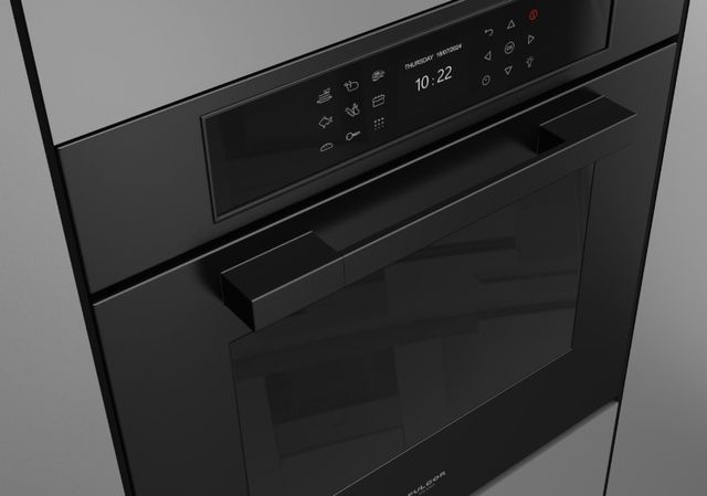 Fulgor Milano Matteo 700 Series 24" Matte Black Touch Control Single Electric Wall Oven-2