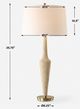 Uttermost® Juliet Travertine Table Lamp-2