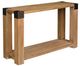 Horizon Home® Milano Brown Sofa Table-0