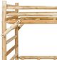 Best Craft Furniture W51 White Cedar Youth Twin Over Twin Bunk Bed-1