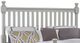 Vaughan-Bassett Cottage Gray Twin Slat Poster Bed-2