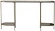 A & B Home Bronze Oval Console Table-1