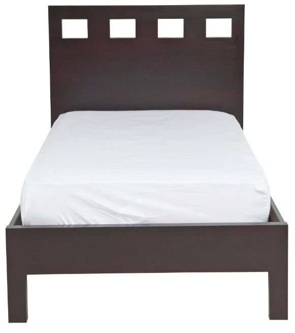 Modus Furniture Nevis Riva Espresso Full Platform Bed-2