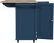 homestyles® Dolly Madison Blue Drop Leaf Kitchen Cart-3