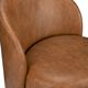 Crestview Fairfax 2-Piece Cognac Dining Chair Set-2
