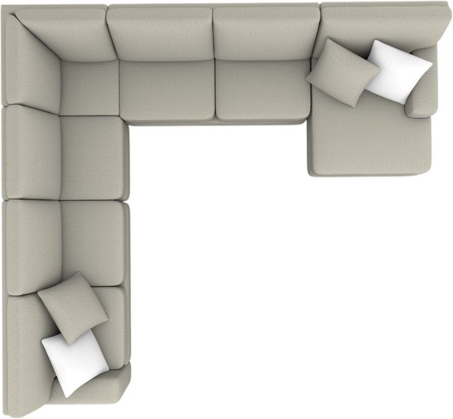 Best® Home Furnishings Customizable Dovely 7-Piece Right-Arm Facing Sectional Sofa and Chaise -4