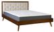 Linon Kit Brown/Oatmeal Queen Panel Bed-0