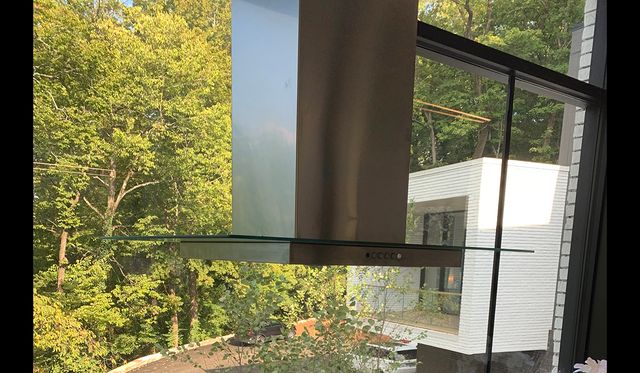 Faber Glassy Isola 36" Stainless Steel Island Range Hood-3