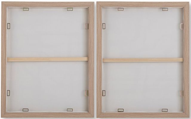 Signature Design by Ashley® Waldett 2-Piece Beige/White Wall Art Set-5