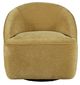 Jofran Inc. Lulu Gold Swivel Accent Chair-5