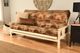 Kodiak Furniture Monterey Canadian/Antique White/ Full Futon with Mattress-1