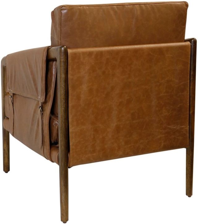 Harp & Finial® Alexi Brown/Walnut Chair-2