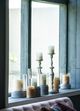 A & B Home White Candlestick -5