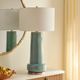 Uttermost® Claudin Aqua Blue Table Lamp-1