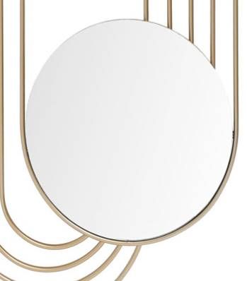 Signature Design by Ashley® Warrenley Gold Accent Mirror-1