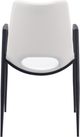 Zuo Modern Desi White Dining Chair-3