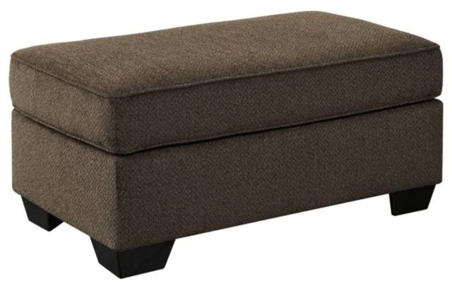 Benchcraft® Nesso 2-Piece Walnut Chair and Ottoman Set-2