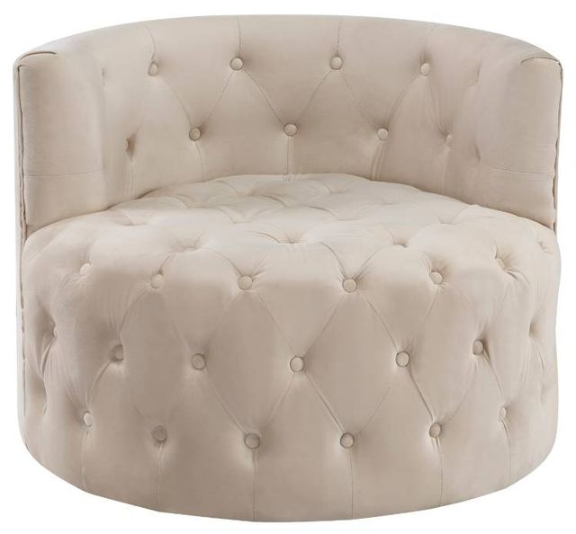 Homelegance® Cheswold Beige Accent Swivel Chair-2