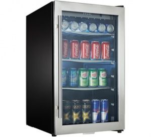Danby® Designer® 4.3 Cu. Ft. Stainless Steel Beverage Center-1
