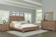 Vaughan-Bassett Vista Natural Oak Queen Sleigh Bed -2