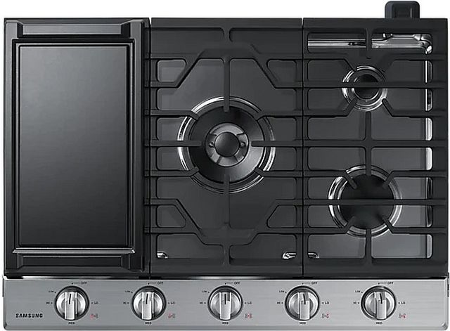 Samsung 30" Stainless Steel Gas Cooktop-2