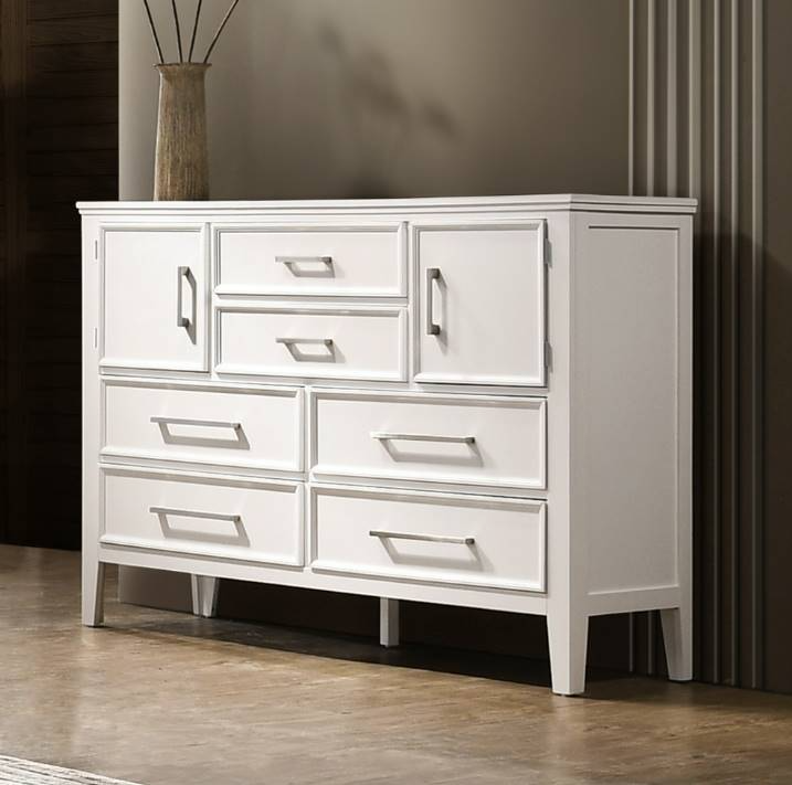New Classic® Home Furnishings Andover White Dresser | JR