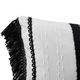 Olliix by INK+IVY Kai Black and White Cotton Oblong Pillow-2