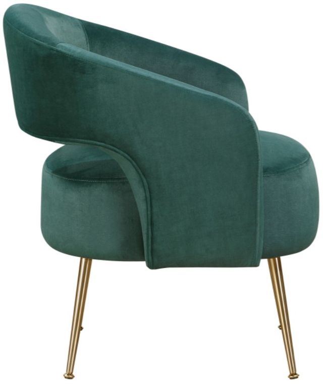 Homelegance® Roslyn Dark Green Accent Chair-3