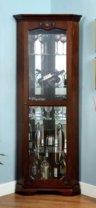 Furniture of America Ortley Curio - Thumbnail 4