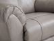 Steward Taupe Leather Rocker Recliner-2